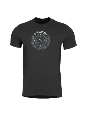 T-Shirt PENTAGON AGERON NAVIGATE K09012 SCHWARZ
