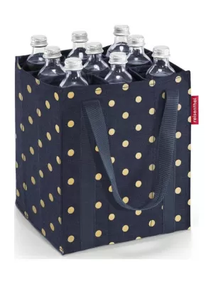 Tasche REISENTHEL BOTTLEBAG METALLISCHE PUNKTE BLAU