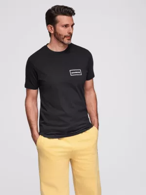 Hemd OMBRE OM-TSPT-0231 SCHWARZ