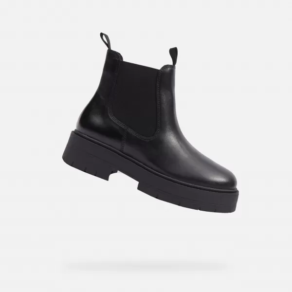  Damenschuhe GEOX SPHERICA EC7 G009692 SCHWARZ 