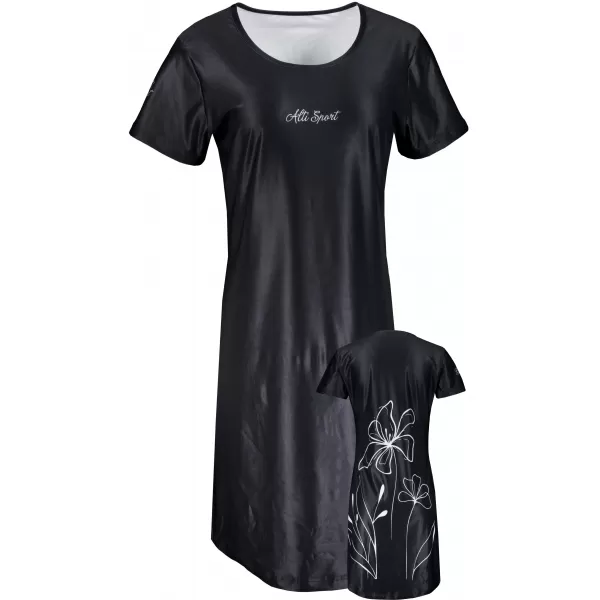  Damen erweitert T -Shirt Premium ALTISPORT VOJ/ALW075SAT02 SCHWARZ 