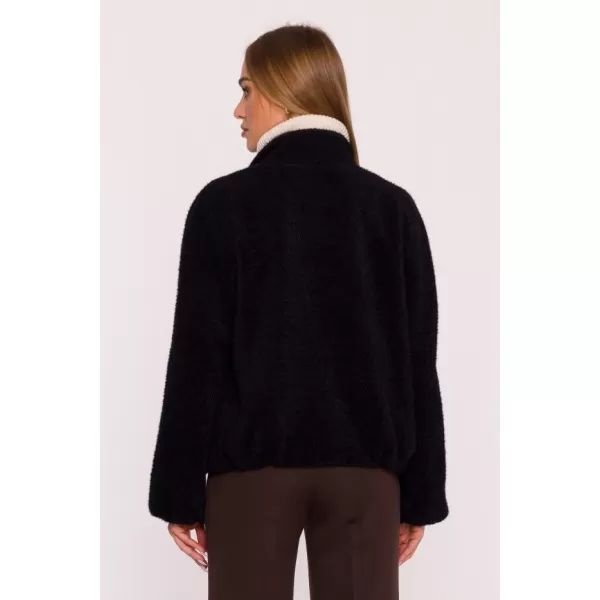  Damenmantel MOE M885 SCHWARZ 