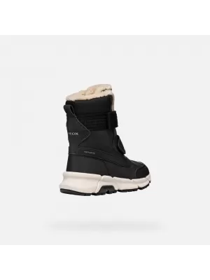 Stiefeletten für Jungen GEOX FLEXYPER PLUS J46LCF0MEFUC9999 SCHWARZ