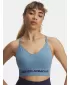 Damen-BH UNDER ARMOUR VANISH SEAMLESS LOW BRA 1384417-418 BLAU