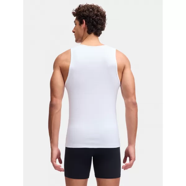  Herren-Tanktop UNDER ARMOUR M UA PERF COTTON TANK-2PK 6007622-100 WEIß 