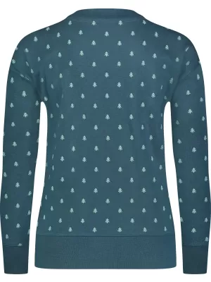 Damen Sweatshirt NORDBLANC SEMPITERNAL NBSLS8225 BLAU