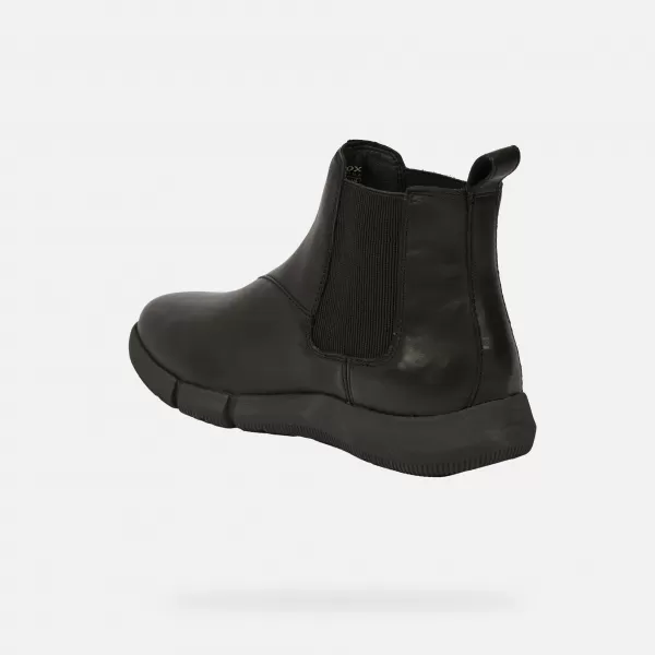 Herrenschuhe GEOX ADACTER M G011270 SCHWARZ 
