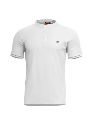 T-Shirt PENTAGON LEVANTES HENLEY T-SHIRT STRIPES K09025 WEIß