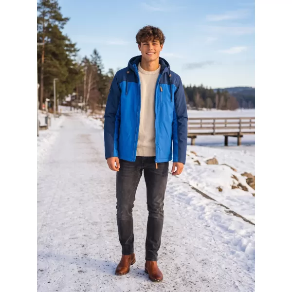  Herren-Winterjacke ALTISPORT NEROM BLAU 