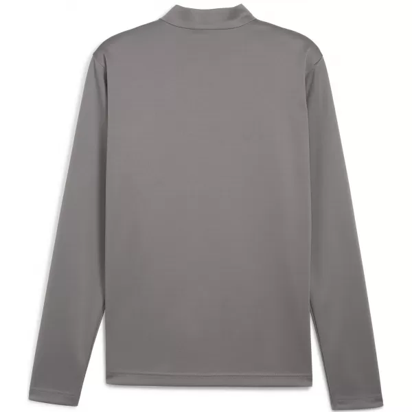  Hemd PUMA TEAMGOAL TRAINING 1/4 ZIP TO 658629_13 GUSSEISEN/WEIß/SCHATTENGRAU 