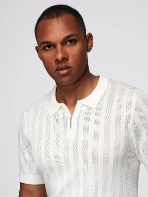 Herren t -Shirt OMBRE OM-POSS-0158 WEIß