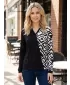 Damen-T-Shirt KIXMI VIVIANE SCHWARZ/WEIß