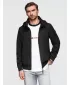 Jacke OMBRE OM-JAFL-0109 SCHWARZ