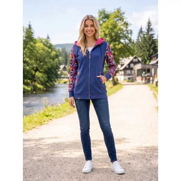  Damen-Sweatshirt ALTISPORT GALAH DUNKELBLAU 
