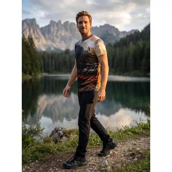  Herren Freizeithemd Premium ALTISPORT VOJ/ALM116TR06 FELSEN 