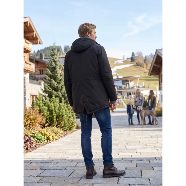  Herren-Winterjacke ALTISPORT GERRY SCHWARZ 
