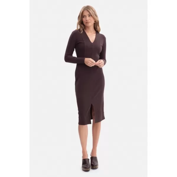 Kleid BEWEAR B307 DUNKLE SCHOKOLADE 