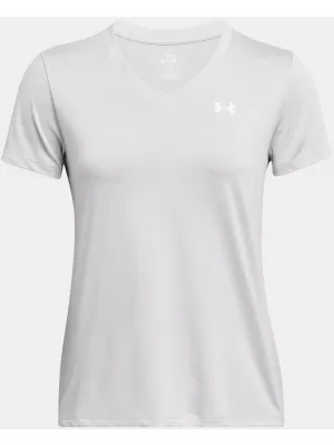 Damen-T-Shirt UNDER ARMOUR TECH SSV- TWIST 1384227-014 GRAU