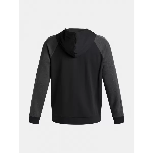  Herren-Sweatshirt UNDER ARMOUR RIVAL FLC CB HOOD SCHWARZ 