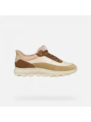 Damen-Sneaker GEOX SPHERICA PLUS G009588 BEIGE