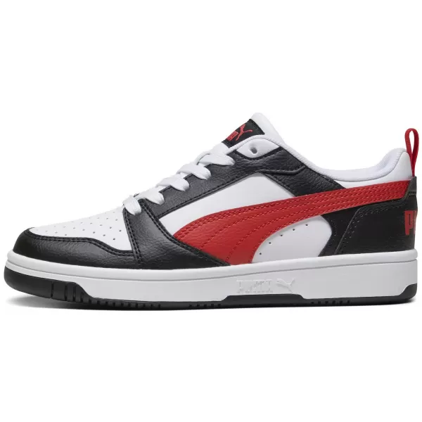  Babyschuhe PUMA REBOUND V6 LO JR 39383304 PUMA WEIß/ROT/SCHWARZ 