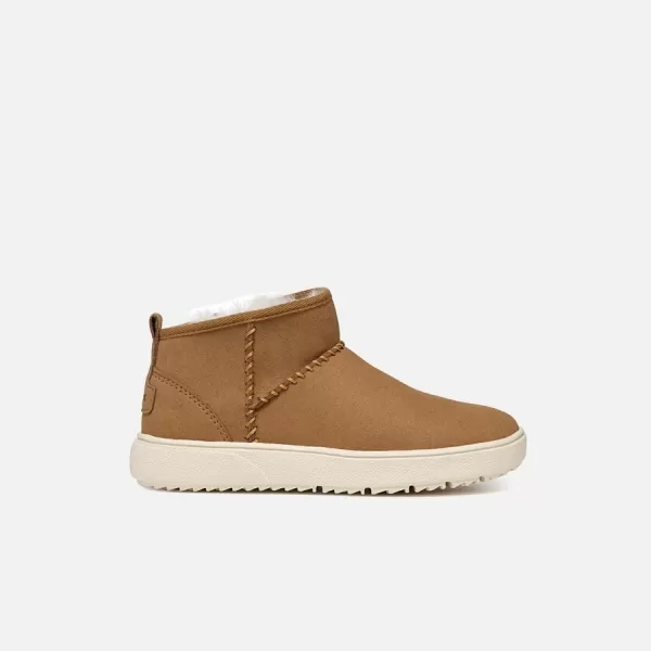 Stiefeletten für Mädchen GEOX THELEVEN HELLBRAUN 