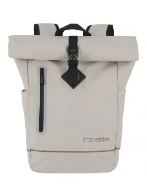 Rucksack TRAVELITE BASICS ROLL-UP PLANE ELFENBEIN