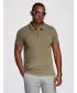 Herren t -Shirt mit einem Kragen OMBRE OM-POWS-0142 DUNKLE OLIVE