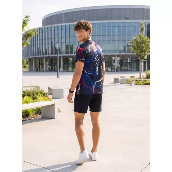  Männer funktionaler T -Shirt Premium ALTISPORT VOJ/ALM118TR01 BLITZ 