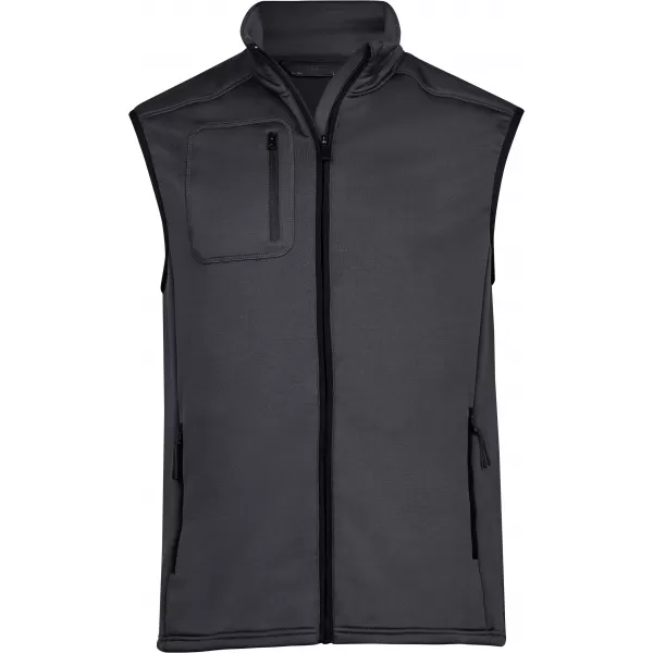  Herrenweste TEE JAYS | TJ 9104 DUNKELGRAU 