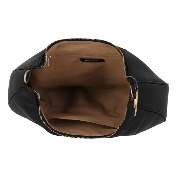  Handtasche TRAVELITE BARBARA COZY HOBO BAG SCHWARZ 