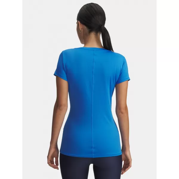  Damen-T-Shirt UNDER ARMOUR TECH MESH SS 1328964-402 BLAU 