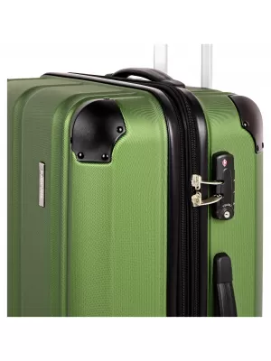 Koffer TRAVELITE CITY 4W L GRÜN