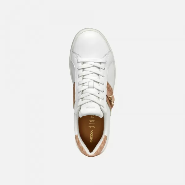  Damen-Sneaker GEOX SPHERICA ECUB-1 WEIß 