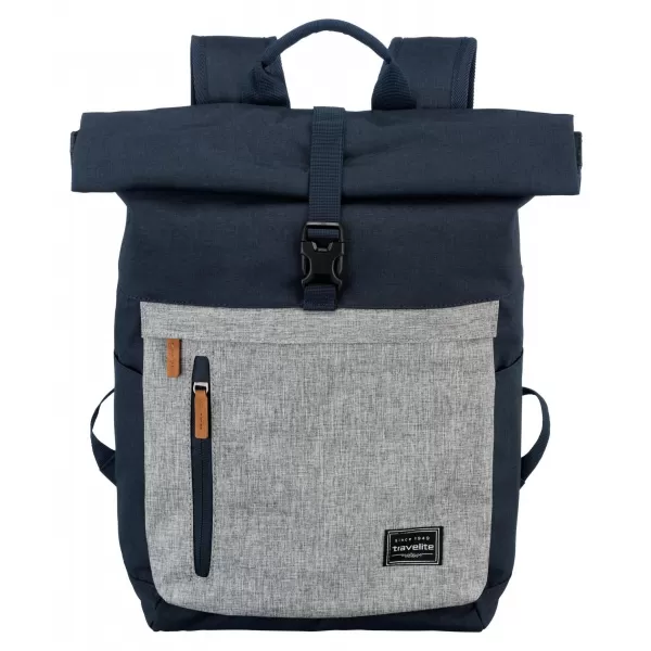  Rucksack TRAVELITE BASICS ROLL-UP BACKPACK MARINE/GRAU 