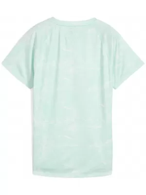 Damen-T-Shirt PUMA W RUN VELOCITY AOP TEE 52759945 MINZE SCHMELZEN