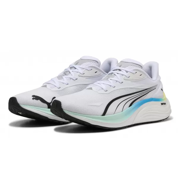  Stiefel PUMA ELECTRIFY NITRO 4 310789-11 PUMA WEIß/MINZSCHMELZE/SP BLAU 