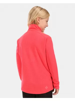 Fleece-Sweatshirt für Kinder KILPI GLAMER-J ZJ0203KI ROSA