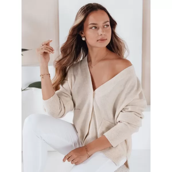  Damen Cardigan DSTREET MY2510 ECRU 