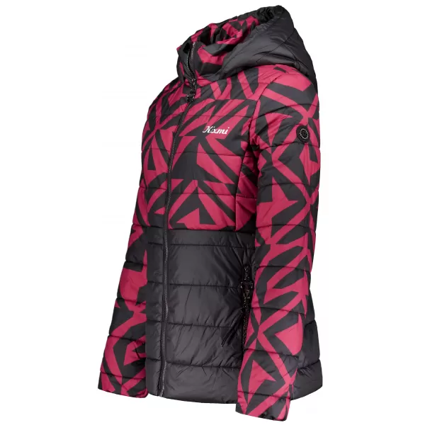  Damenjacke KIXMI VERONICA SCHWARZ/BURGUND 