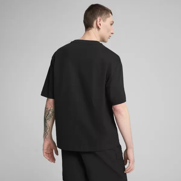  Hemd PUMA WARDROBE ESS BOXY TEE 62964501 PUMA SCHWARZ 