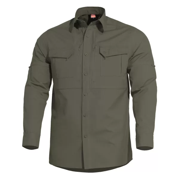  Herrenhemd PENTAGON PLATO SHIRT K02019 RANGER GRÜN 