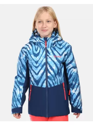 Skijacke für Mädchen KILPI SAMARA-JG ZJ0112KI DUNKELBLAU