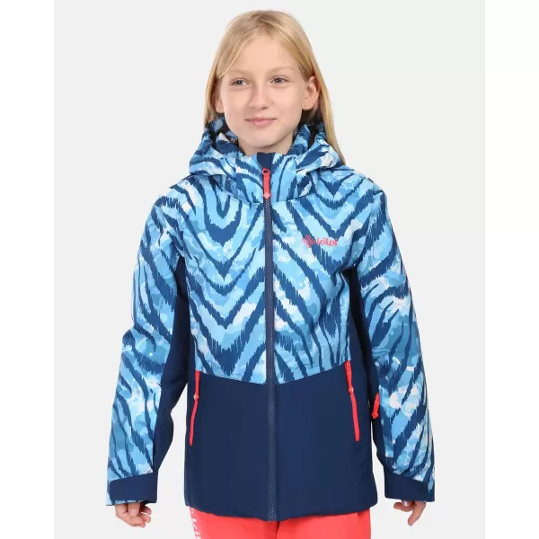  Skijacke für Mädchen KILPI SAMARA-JG ZJ0112KI DUNKELBLAU 