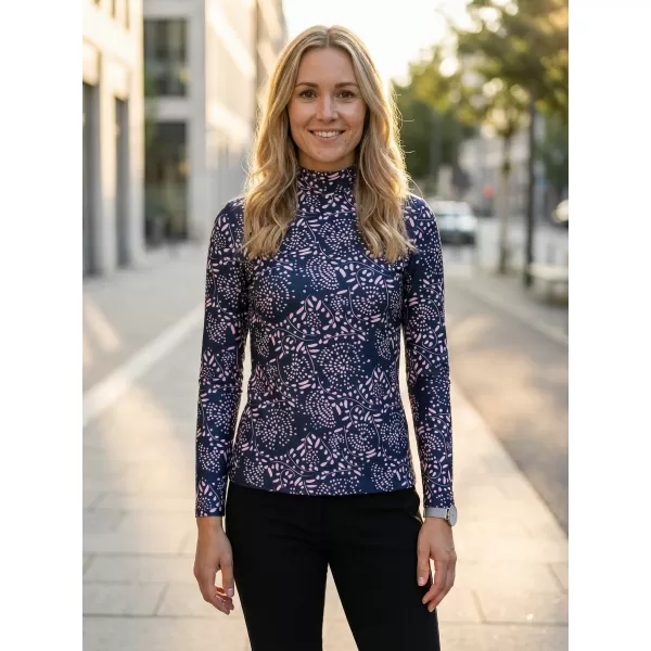  Damen-T-Shirt KIXMI VENUS DUNKELBLAU 