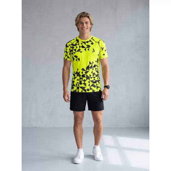  Funktionelle Kompression von Männern t -Shirt Premium ALTISPORT VOJ/ALM108TR04 NEON 
