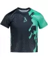Funktionaler t -Shirt -Prämie von Kindern ALTISPORT VOJ/ALM112TR01 SCHWARZ-TYRKYS