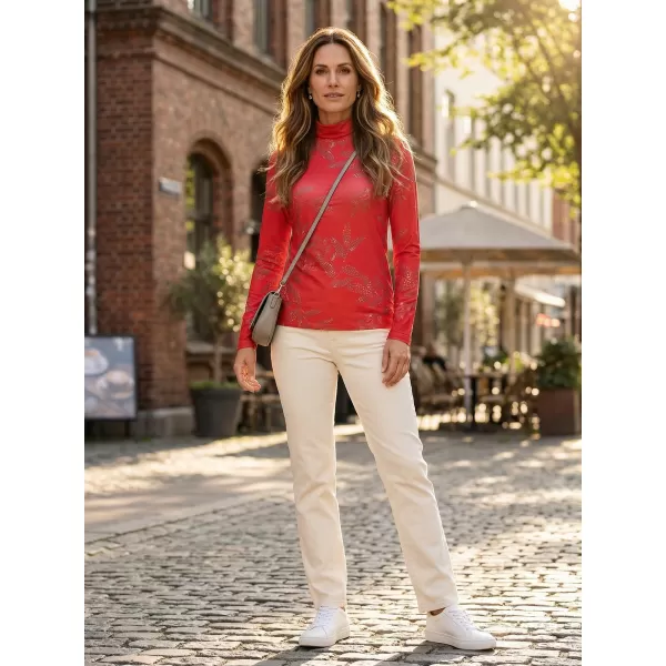 Damen-T-Shirt ALTISPORT GERDA ROT 