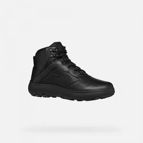  Herren-Stiefeletten GEOX NEBULA + GRIP AB G006828 SCHWARZ 