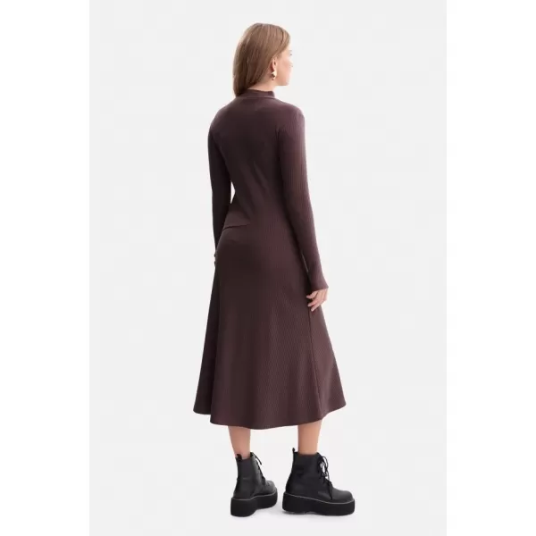  Kleid BEWEAR B299 DUNKLE SCHOKOLADE 